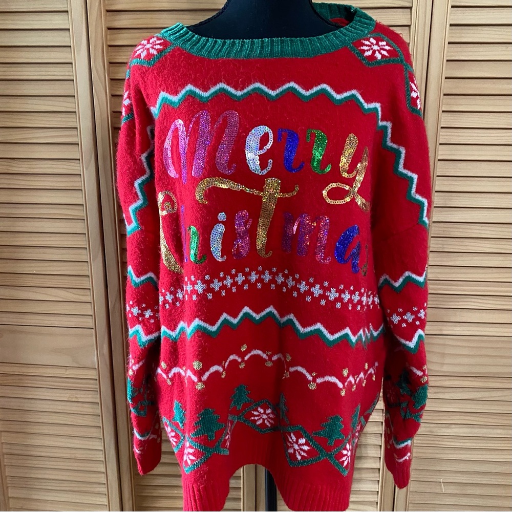 Adul unisex Ugly Christmas Sweater size 2XL